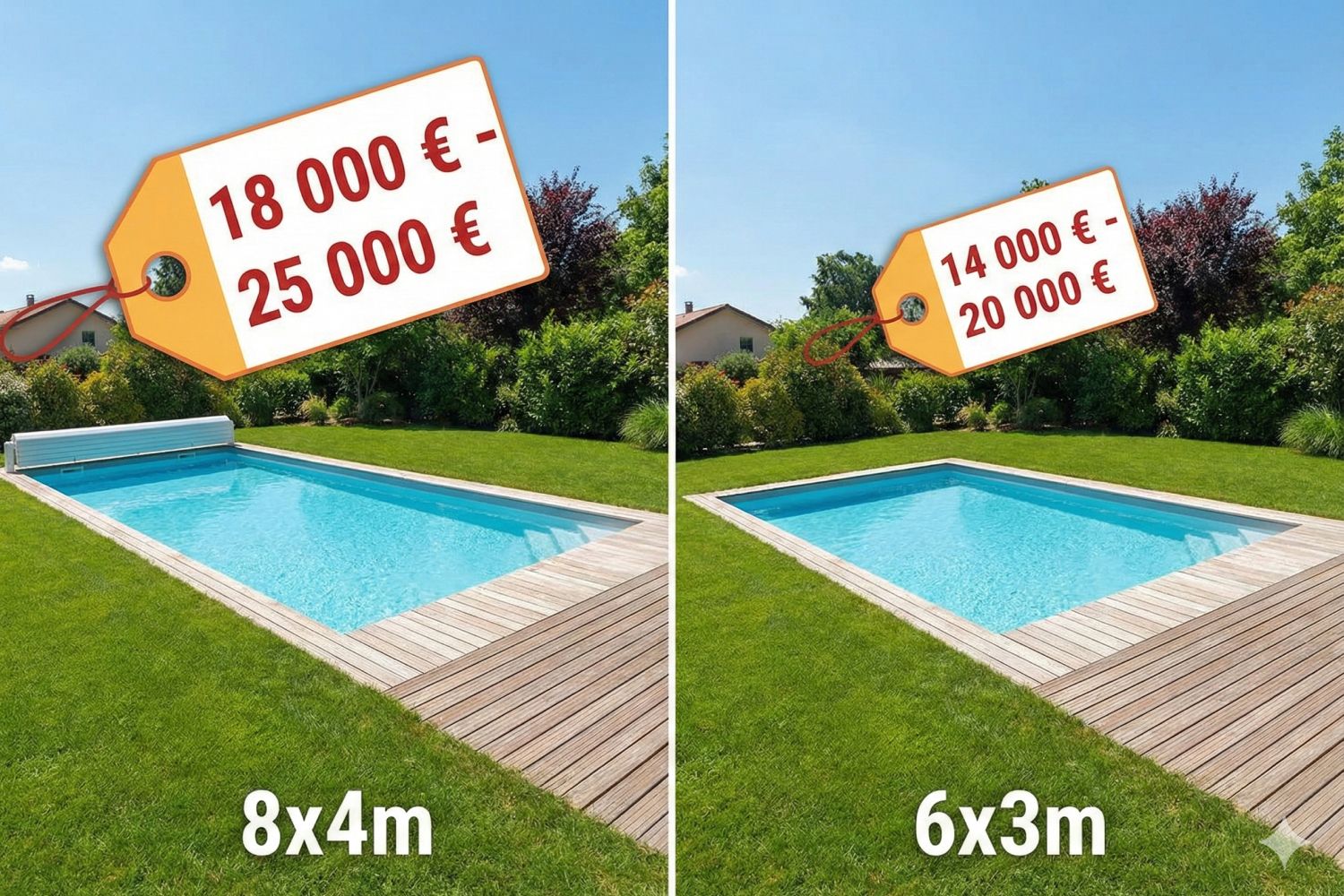 prix piscine coque 8x4 ou 6x3
