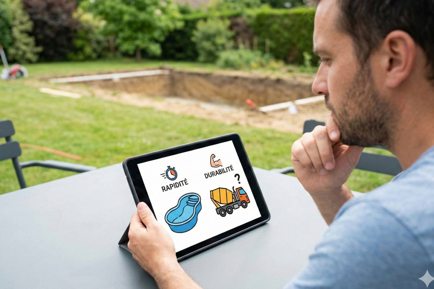 choisir sa piscine coque ou béton