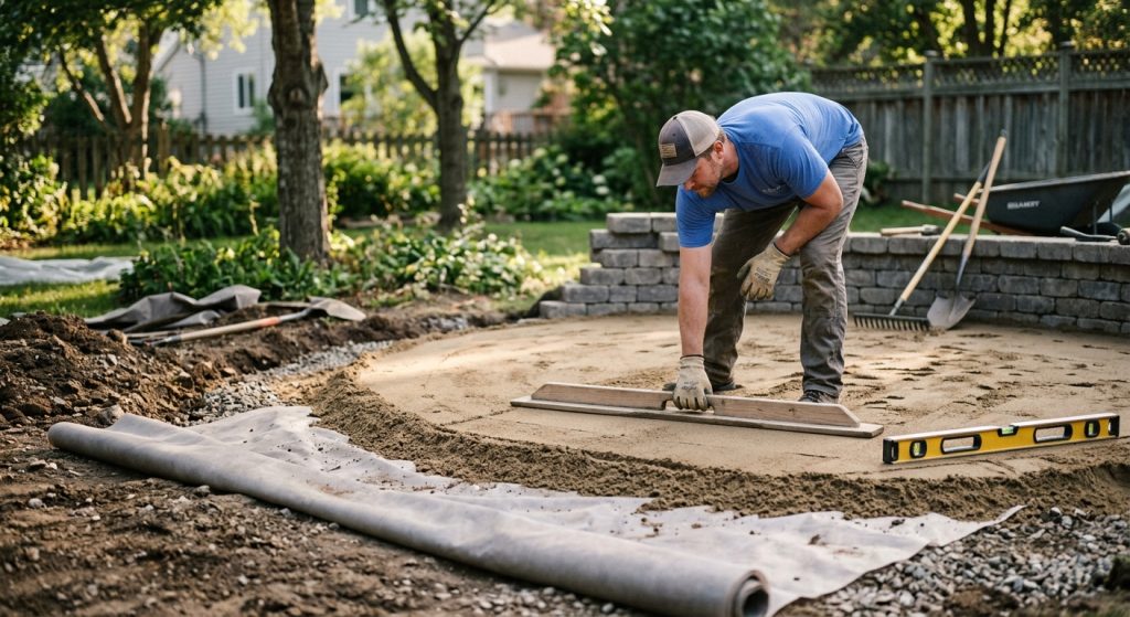 comment preparer le terrain pour une piscine hors