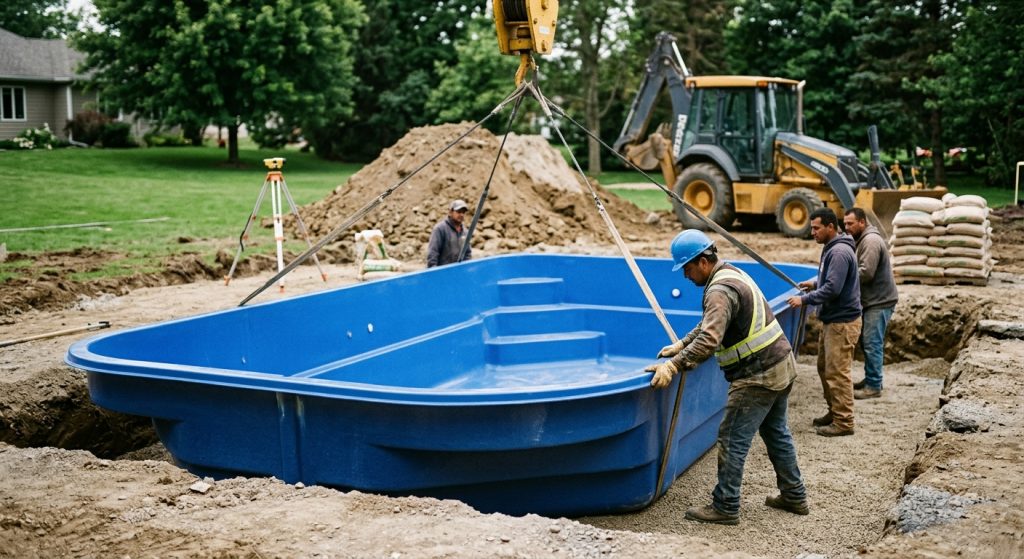 comment reussir linstallation dune piscine coque l