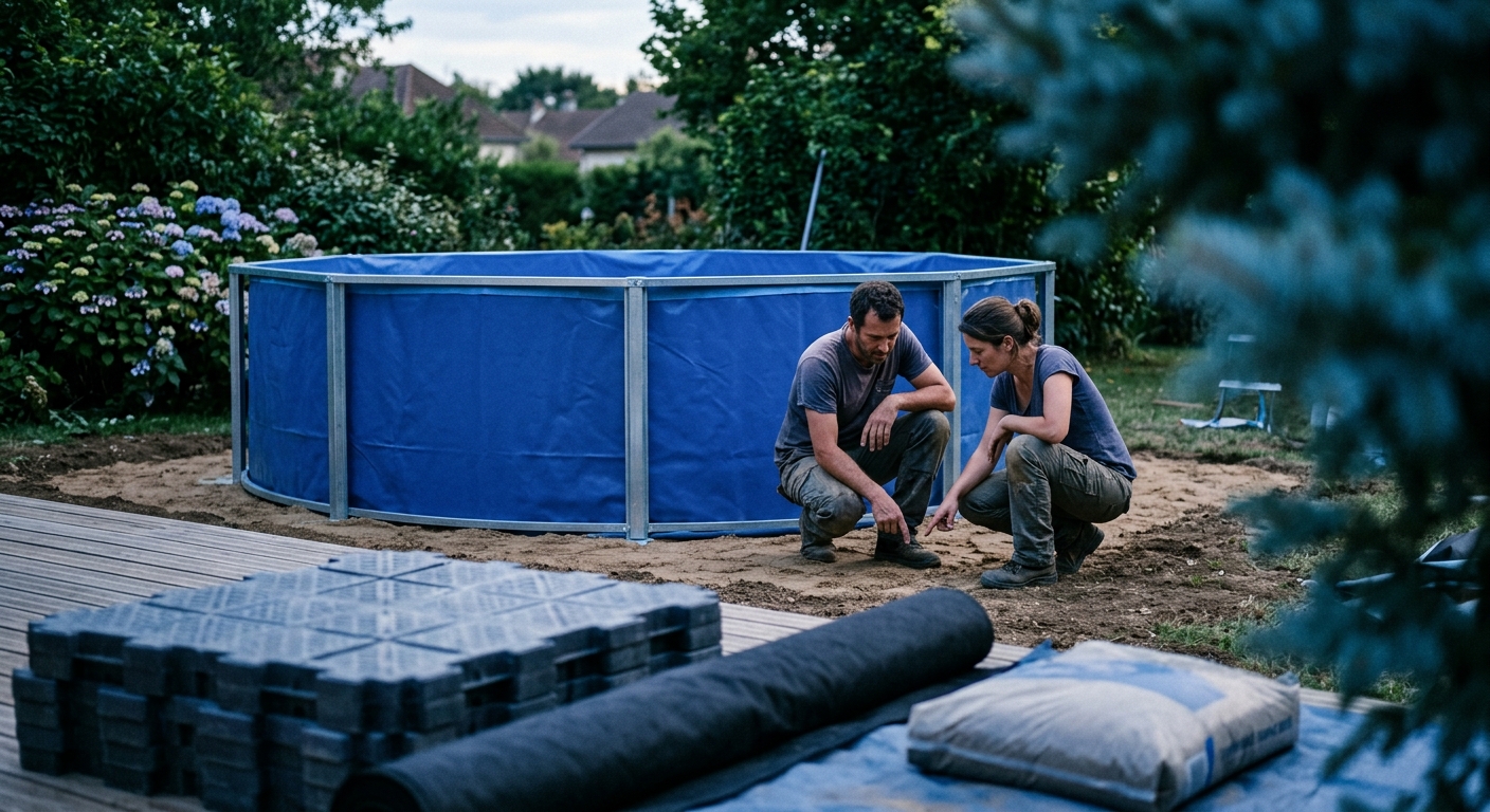 Faut-il obligatoirement une dalle en béton pour une piscine hors sol ?