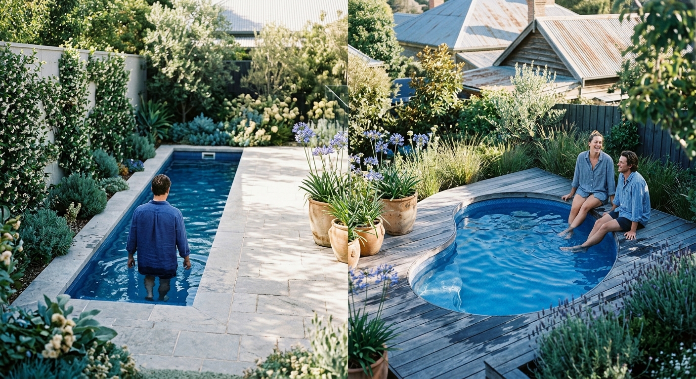 Les différents formats de mini piscine en coque pour optimiser l'espace