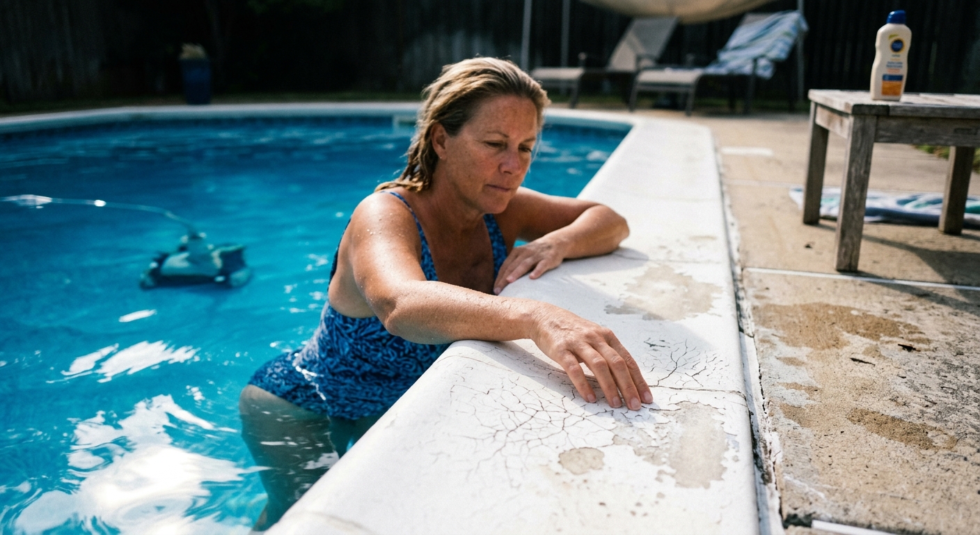Les facteurs de risques accélérant le vieillissement du gelcoat de la piscine
