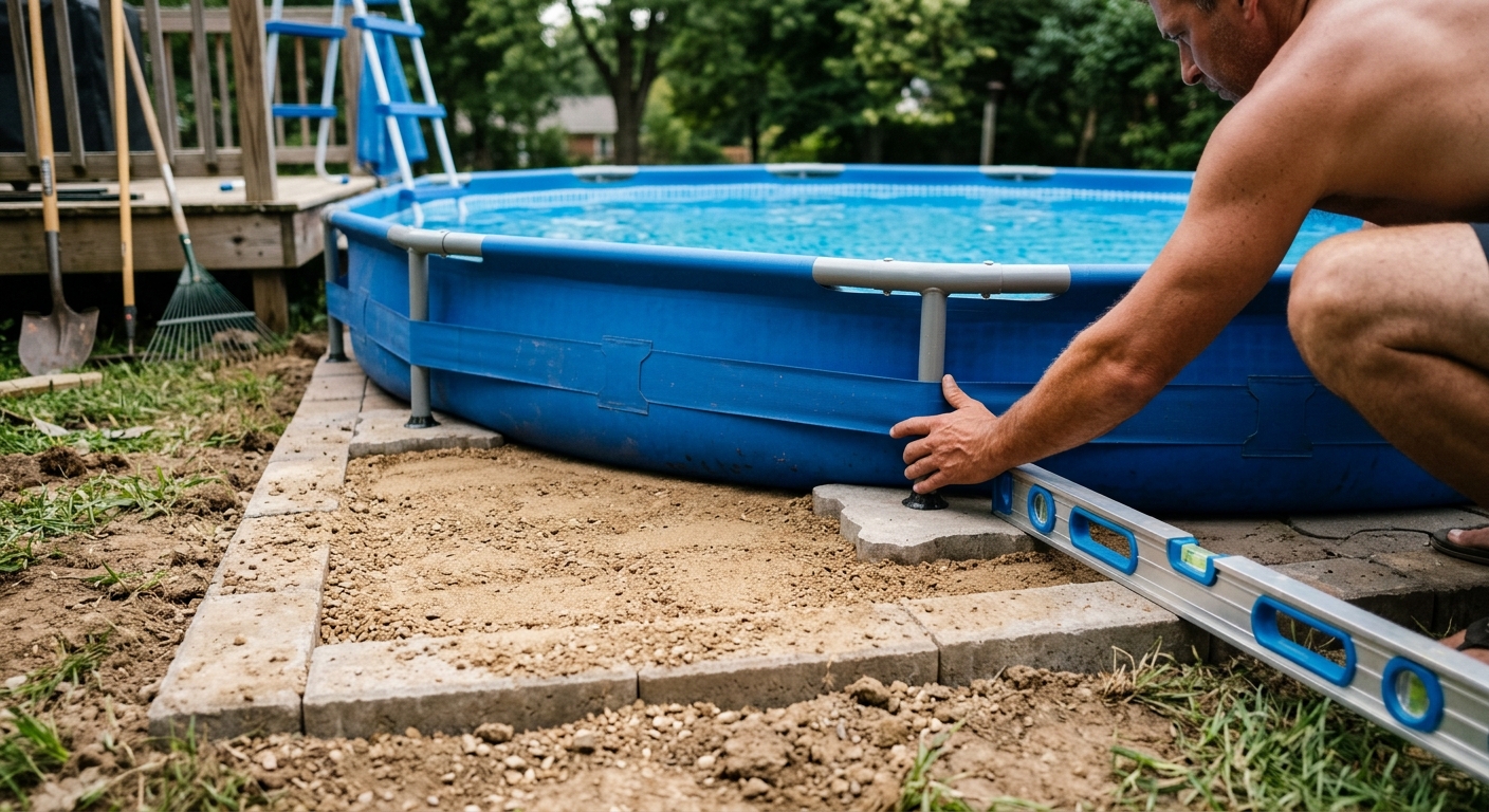 L'importance d'un sol stable pour votre piscine hors sol