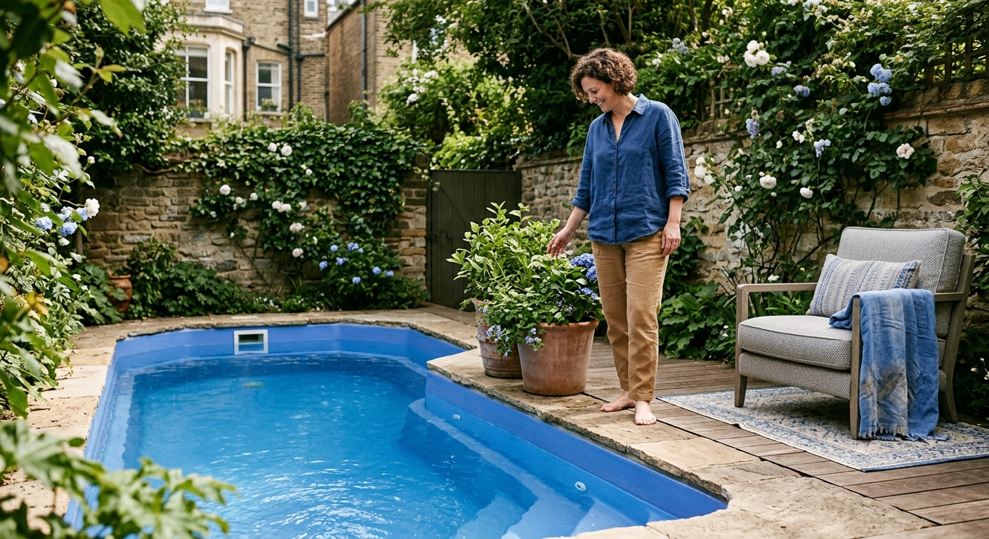 Pourquoi choisir une piscine en coque pour petite surface ?