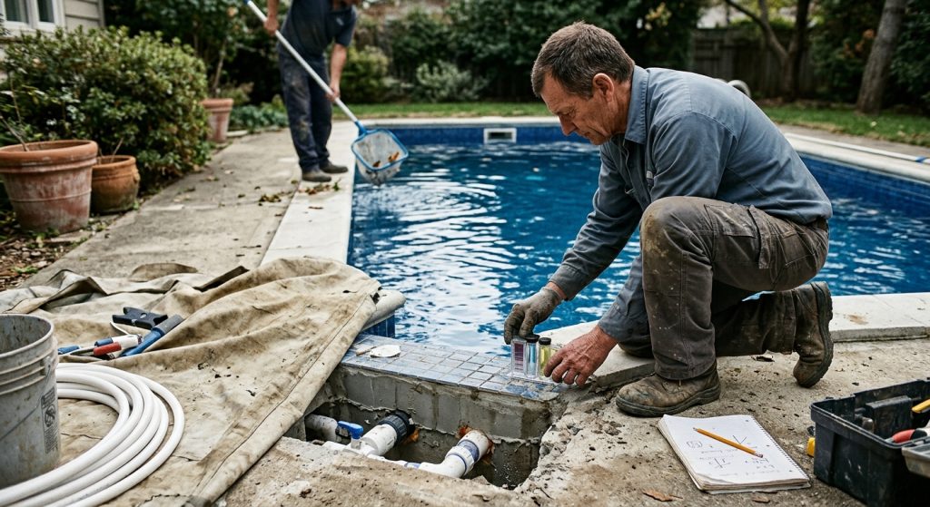 construction et entretien de piscines enquete sur